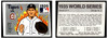 1971 1971 Fleer Laughlin World Series Black Backs 1935 World Series #33 Low Grade front and back of card