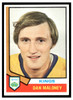 1974 Topps Hockey Dan Maloney #172 Low Grade front of card