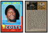 1971 Topps Football Bubba Smith #53 Low Grade front and back of card