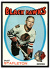 1971 Topps Hockey Pat Stapleton #25 Low Grade - Creases front of card
