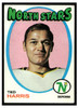 1971 Topps Hockey Ted Harris #32 Low Grade front of card