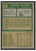 1971 Topps Hockey Wayne Hillman #62 Low Grade back of card