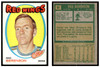 1971 Topps Hockey Red Berenson #91 Low Grade - Creases front and back of card