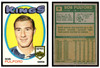 1971 Topps Hockey Bob Pulford #94 Low Grade - Creases front and back of card