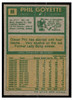 1971 Topps Hockey Phil Goyette #88 Low Grade back of card