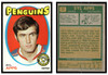 1971 Topps Hockey Syl Apps #77 Low Grade - Creases front and back of card