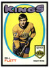 1971 Topps Hockey Bill Flett #47 Low Grade - Creases front of card