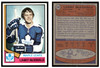1974 Topps Hockey Lanny McDonald #168 Low Grade front and back of card