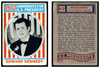 1972 1972 Topps U.S. Presidents Edward Kennedy #42 Low Grade front and back of card
