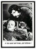 1973 1973 Topps Creature Feature (You'll Die Laughing) IF YOU WANT ANYTHING, JUST SCREAM! #51 Creature Feature Cards Series 1 Low Grade front of card