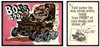 1973 Donruss Fantastic Odd Rods Stickers Boss 429 #75 Low Grade front and back of card