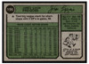 1974 Topps Jim Fregosi #196 Low Grade back of card