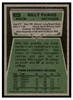 1975 Topps Billy Parks #324 Low Grade back of card