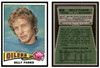 1975 Topps Billy Parks #324 Low Grade front and back of card