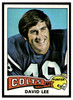 1975 Topps Football David Lee #361 Low Grade front of card