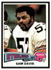 1975 Topps Football Sam Davis #152 Low Grade front of card