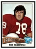 1975 Topps Football Ron Yankowski #263 Low Grade front of card