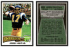 1975 Topps Football Jesse Freitas #518 Low Grade front and back of card