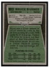 1975 Topps Football Bruce Barnes #129 Low Grade back of card