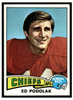 1975 Topps Football Ed Podolak #373 Low Grade front of card