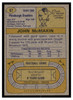 1974 Topps Football John McMakin #67 Low Grade back of card
