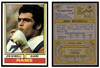 1974 Topps Football Joe Scibelli #257 Low Grade front and back of card