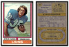 1974 Topps Football Steve Owens #52 Low Grade front and back of card
