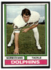 1974 Topps Football Norm Evans #278 Low Grade front of card