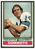 1974 Topps Football Craig Morton #161 Low Grade front of card