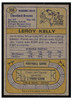 1974 Topps Football Leroy Kelly #350 Low Grade back of card