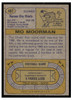 1974 Topps Football Mo Moorman #407 Low Grade back of card