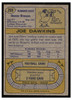 1974 Topps Football Joe Dawkins #269 Low Grade back of card