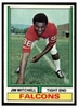 1974 Topps Football Jim Mitchell #107 Low Grade front of card