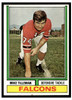 1974 Topps Football Mike Tilleman #402 Low Grade front of card