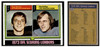 1974 Topps Football 1973 NFL Scoring Leaders #331 Low Grade front and back of card