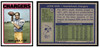 1972 Topps Football John Hadl #15 Low Grade — Example A front and back of card