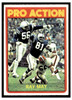 1972 Topps Football Ray May #262 Pro Action Low Grade front of card