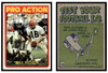 1972 Topps Football Bill Nelsen #130 Pro Action Low Grade — Example B front and back of card