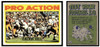 1972 Topps Football Calvin Hill #129 Pro Action Low Grade — Example A front and back of card
