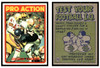 1972 Topps Football George Farmer #252 Pro Action Low Grade front and back of card