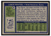 1972 Topps Football Lance Rentzel #81 Low Grade back of card