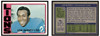 1972 Topps Football Lem Barney #42 Low Grade — Example B front and back of card