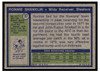 1972 Topps Football Ronnie Shanklin #37 Low Grade — Example A back of card