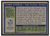 1972 Topps Football Ronnie Shanklin #37 Low Grade — Example B back of card