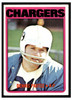 1972 Topps Football Dennis Partee #163 Low Grade front of card