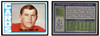 1972 Topps Football Pete Beathard #184 Low Grade front and back of card