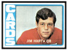 1972 Topps Football Jim Hart #88 Low Grade — Example A front of card