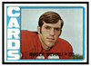 1972 Topps Football Roger Wehrli #59 Low Grade front of card