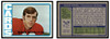 1972 Topps Football Roger Wehrli #59 Low Grade front and back of card