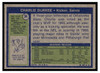 1972 Topps Charlie Durkee #34 Low Grade — Example A back of card